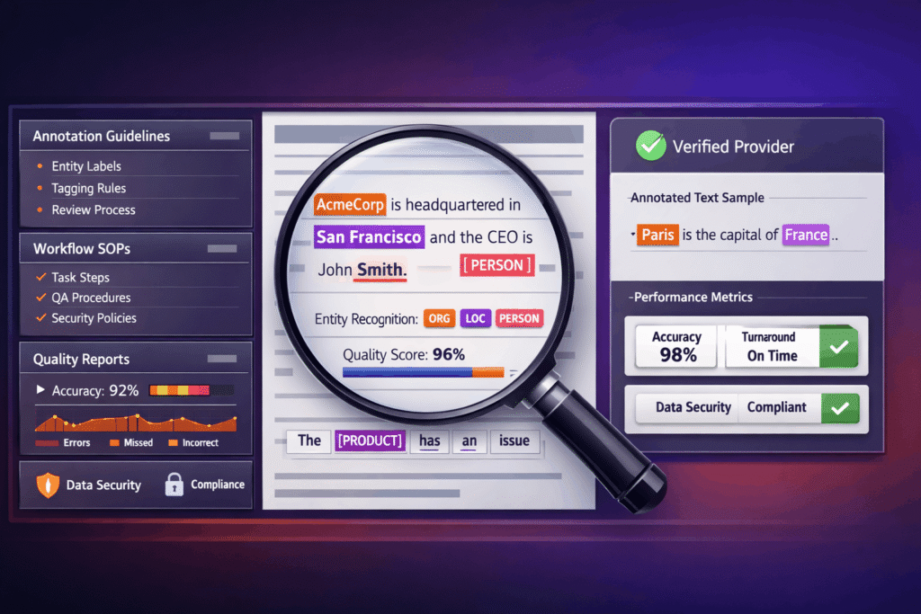 Check Before Choosing a Text Annotation Company