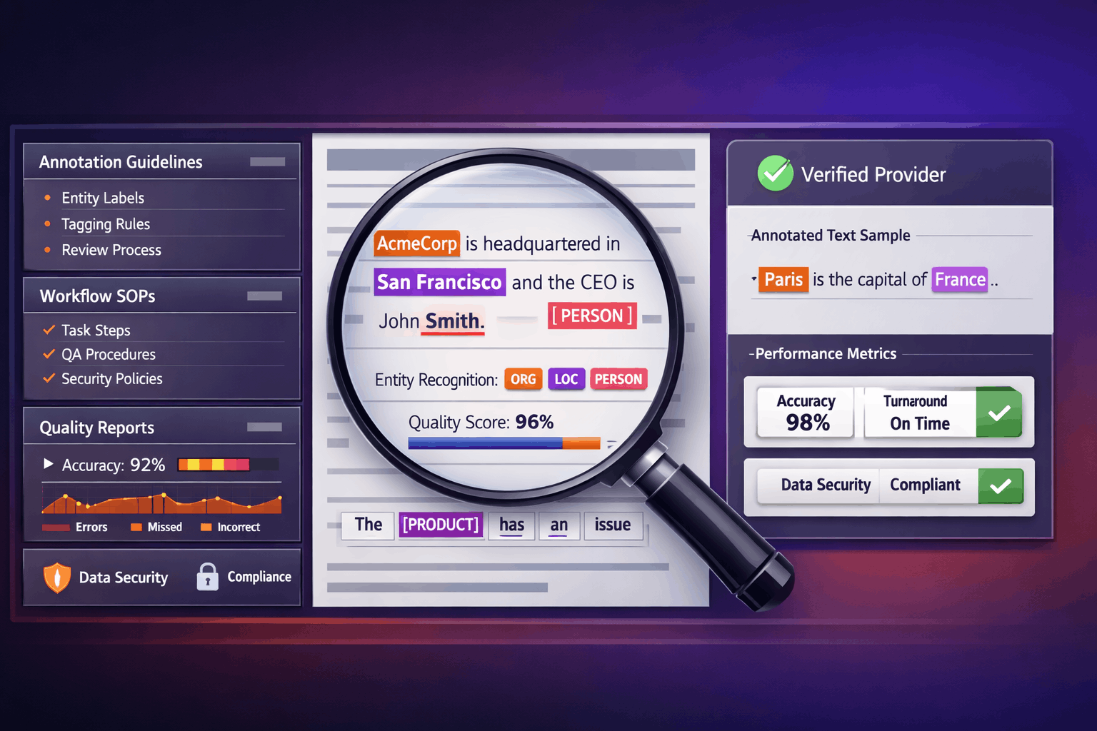 Check Before Choosing a Text Annotation Company | Aipersonic